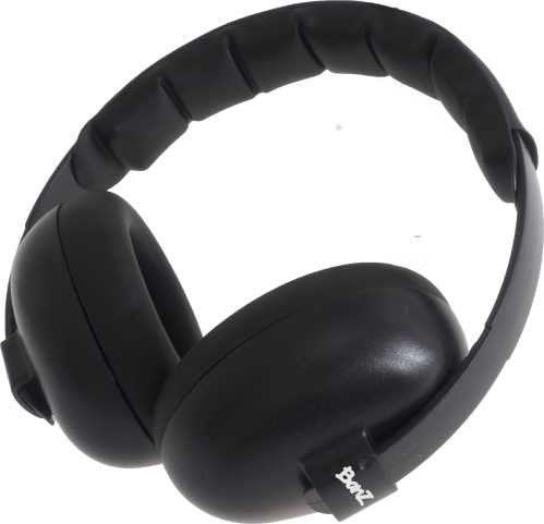 Cascos Anti Ruido Baby Negro - Banz