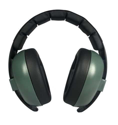 Cascos Anti Ruido Baby Verde Oscuro - Banz