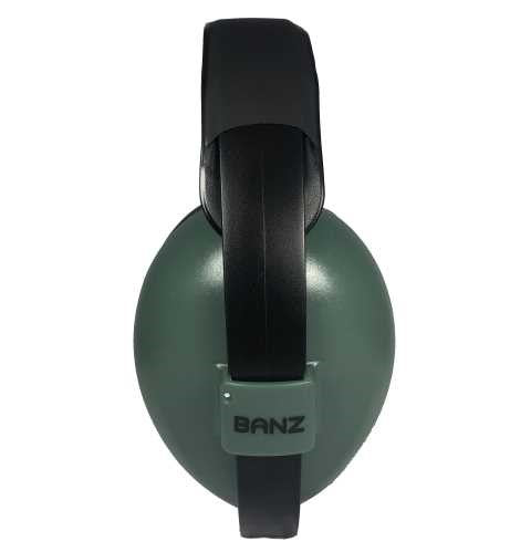 Cascos Anti Ruido Baby Verde Oscuro - Banz