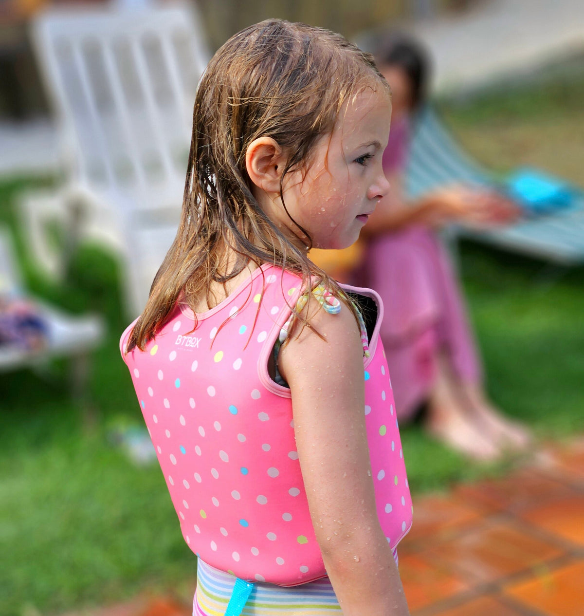 Chaleco Flotador Aprendizaje Bubblegum 3-4 años - BTBOX