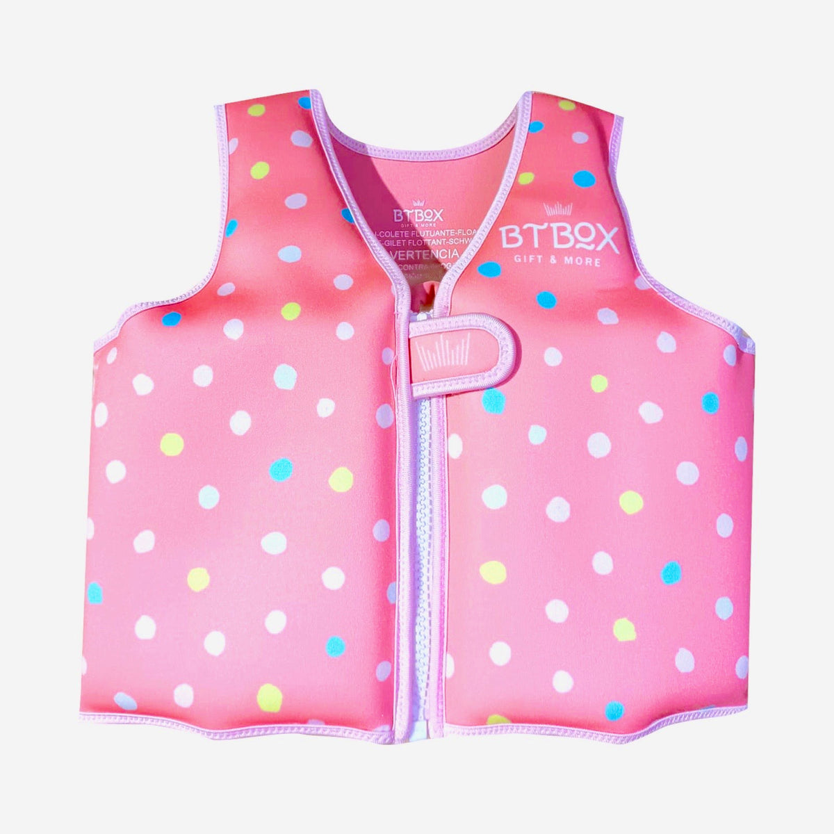 Chaleco Flotador Aprendizaje Bubblegum 3-5 años - BTBOX