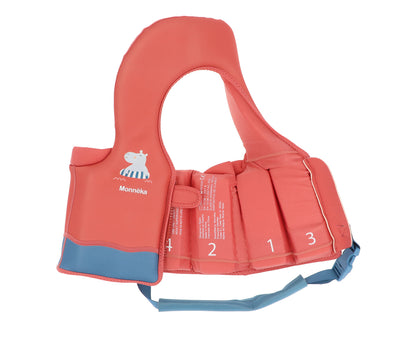 Chaleco Flotador Aprendizaje Hippos 1-2 años - Monnëka