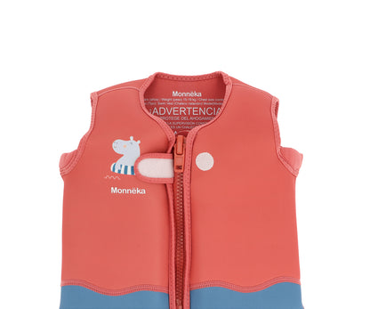 Chaleco Flotador Aprendizaje Hippos 3-6 años - Monnëka