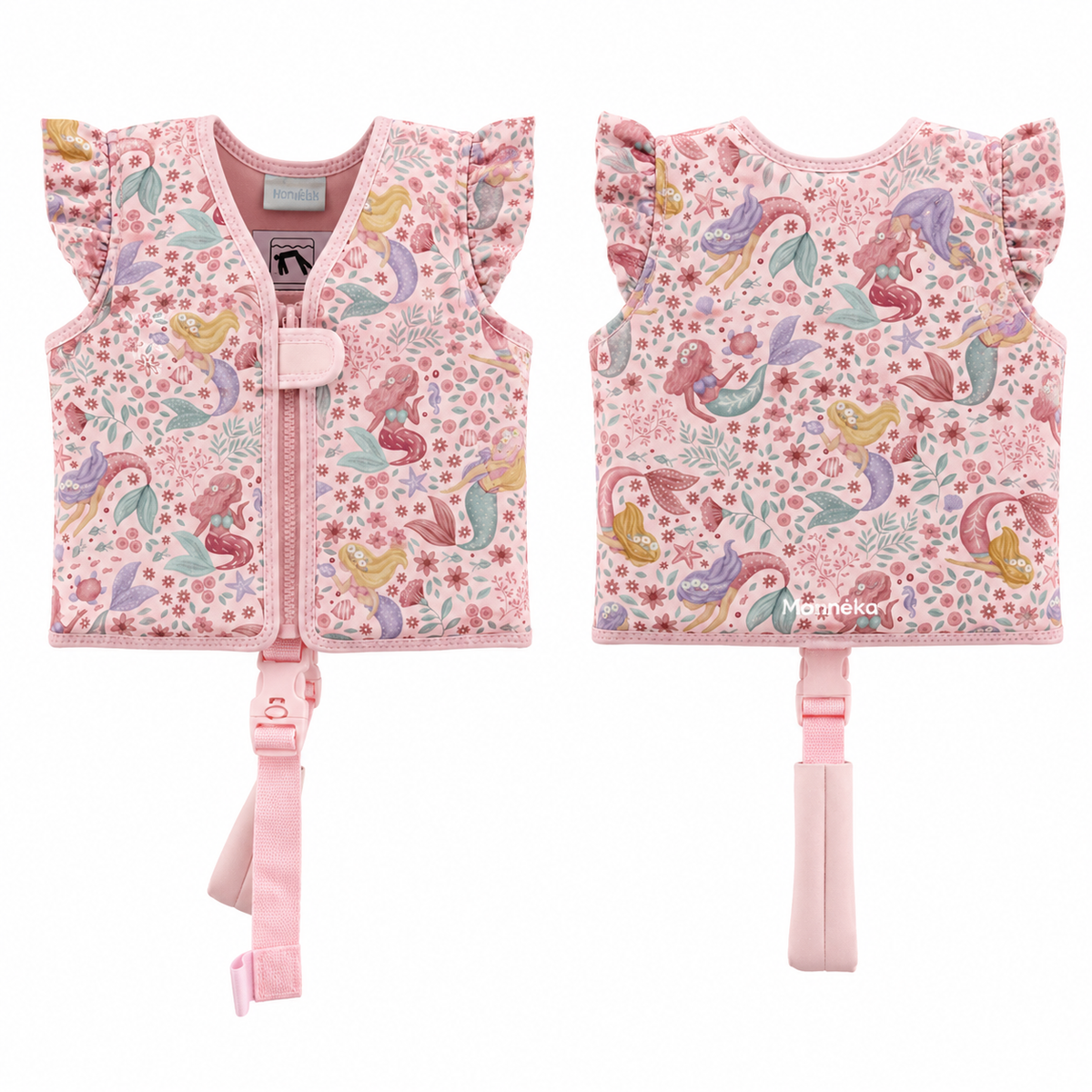 Chaleco Flotador Aprendizaje Sirenas 2-3 años - Little Dutch