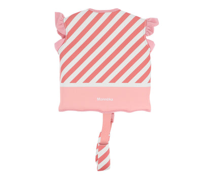 Chaleco Flotador Aprendizaje Stripes Bloom & Blush 2-3 años - Monnëka