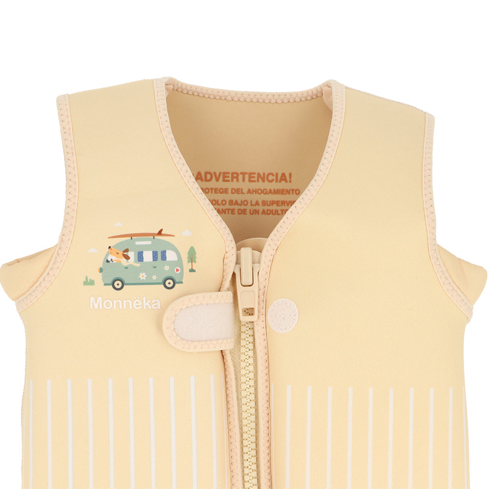 Chaleco Flotador Aprendizaje Surf Van 2-3 años - Monnëka