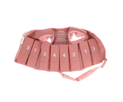 Chaleco Flotador Aprendizaje Whale Pink 3-6 años - Monnëka