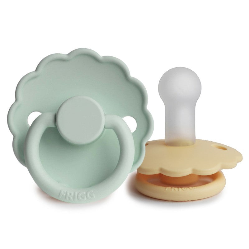 Chupetes Frigg Daisy Seafom/Sun Silicona 0-6 meses