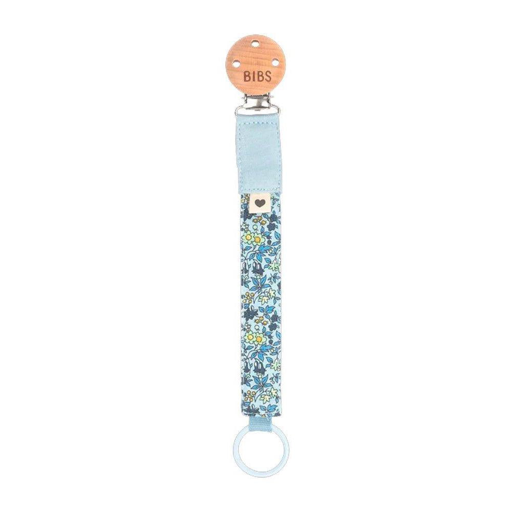 Chupetero Liberty Chamomile Lawn Baby Blue - Bibs