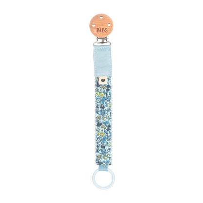 Chupetero Liberty Chamomile Lawn Baby Blue - Bibs