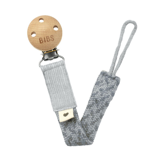 Chupetero Trenzado Cloud/Iron - Bibs
