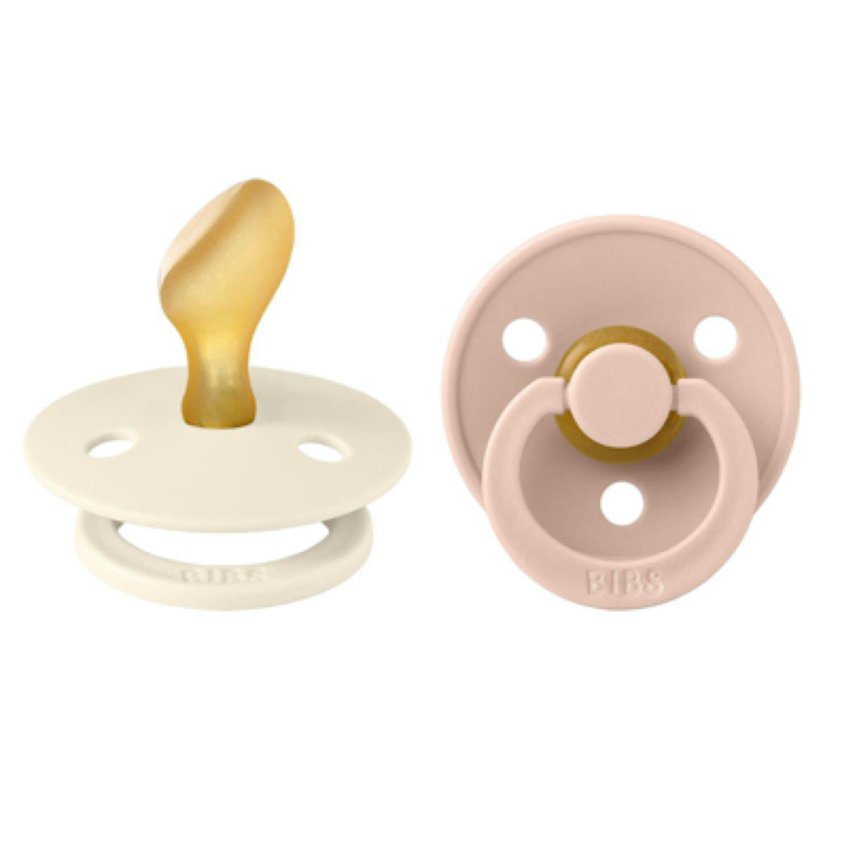 Chupetes Bibs Colour Anatómica Ivory/Blush 0-6 meses