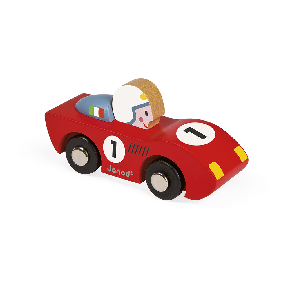 Coche de Carreras Story Racing Rojo - Janod