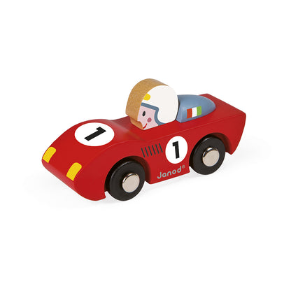 Coche de Carreras Story Racing Rojo - Janod