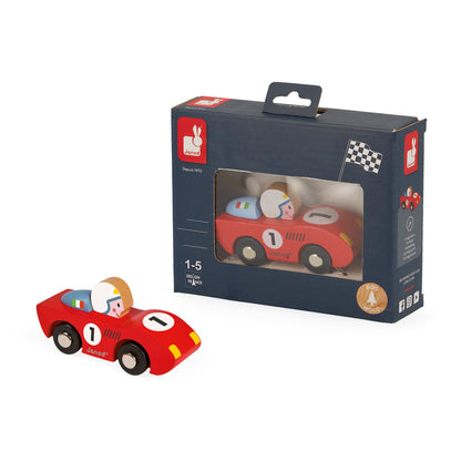 Coche de Carreras Story Racing Rojo - Janod