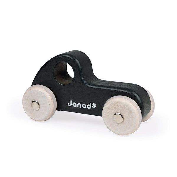 Coche de Madera Pick Up Negro - Janod