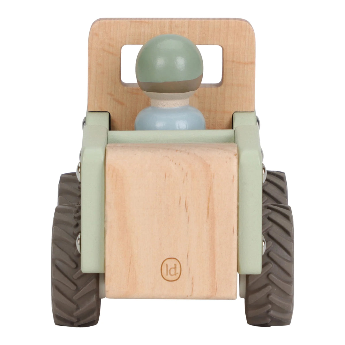 Coche de Madera Safari Friends - Little Dutch