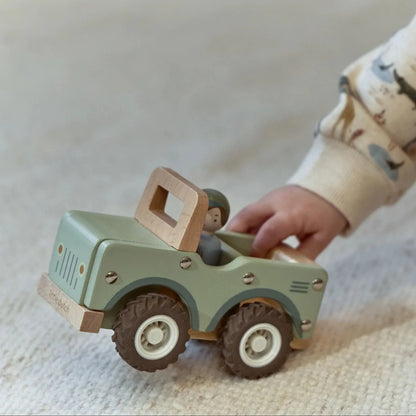 Coche de Madera Safari Friends - Little Dutch