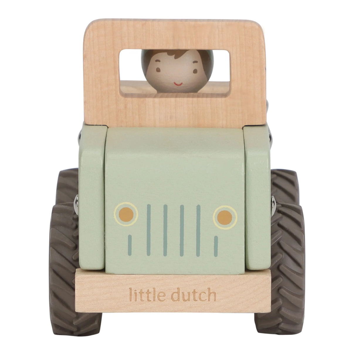 Coche de Madera Safari Friends - Little Dutch