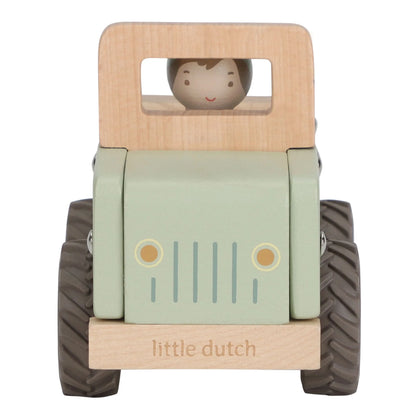 Coche de Madera Safari Friends - Little Dutch