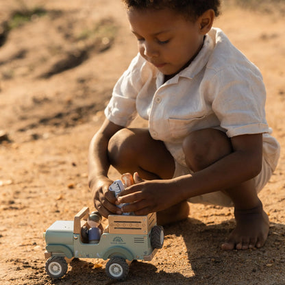 Coche Safari Friends con Animales - Little Dutch