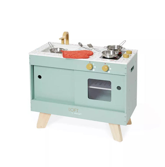 Cocina infantil de Madera Loft de Janod
