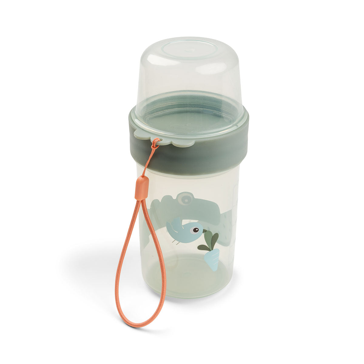 Contenedor Alimentos Doble Croco - Done By Deer