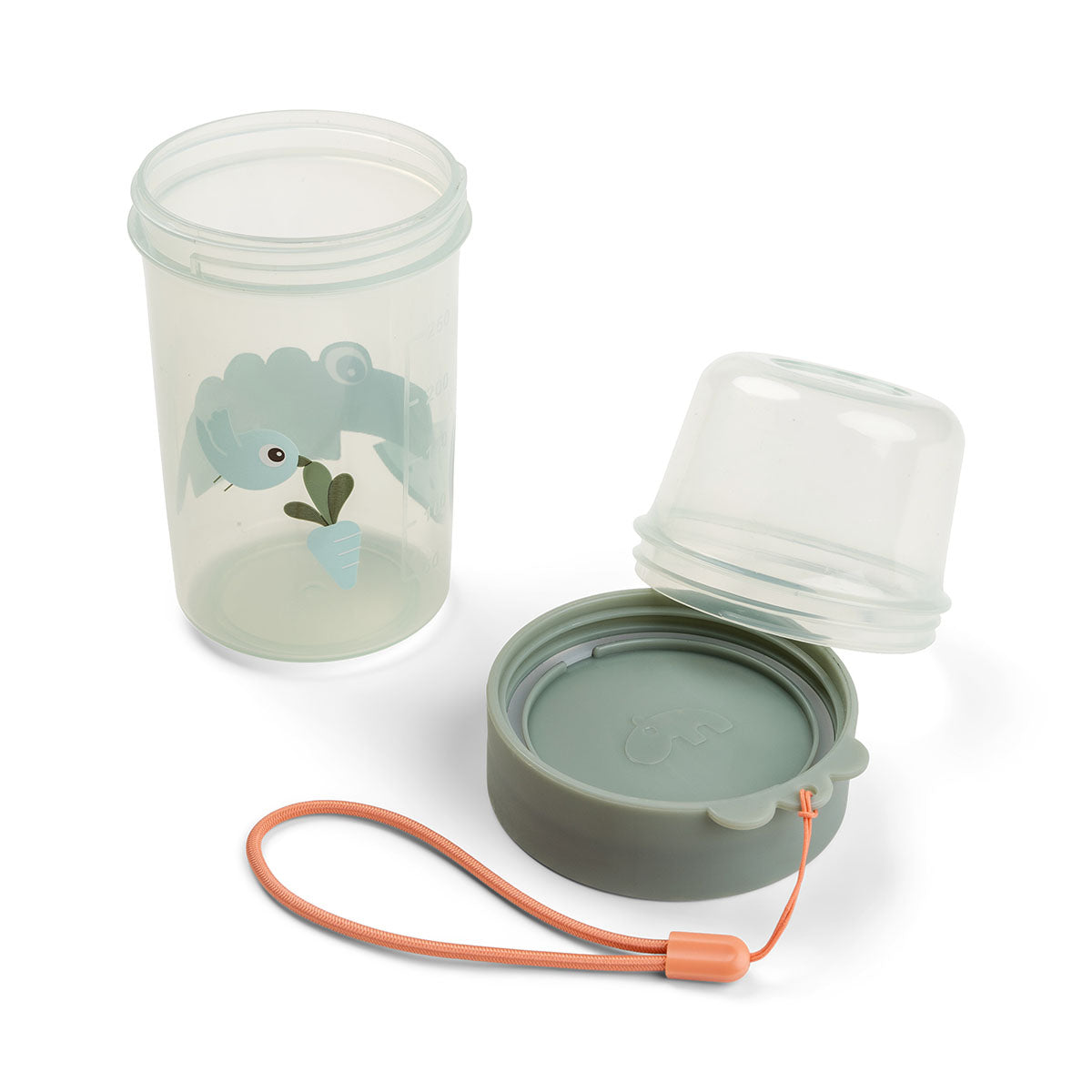 Contenedor Alimentos Doble Croco - Done By Deer