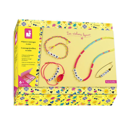 Crea Pulseras con Mensajes - Janod