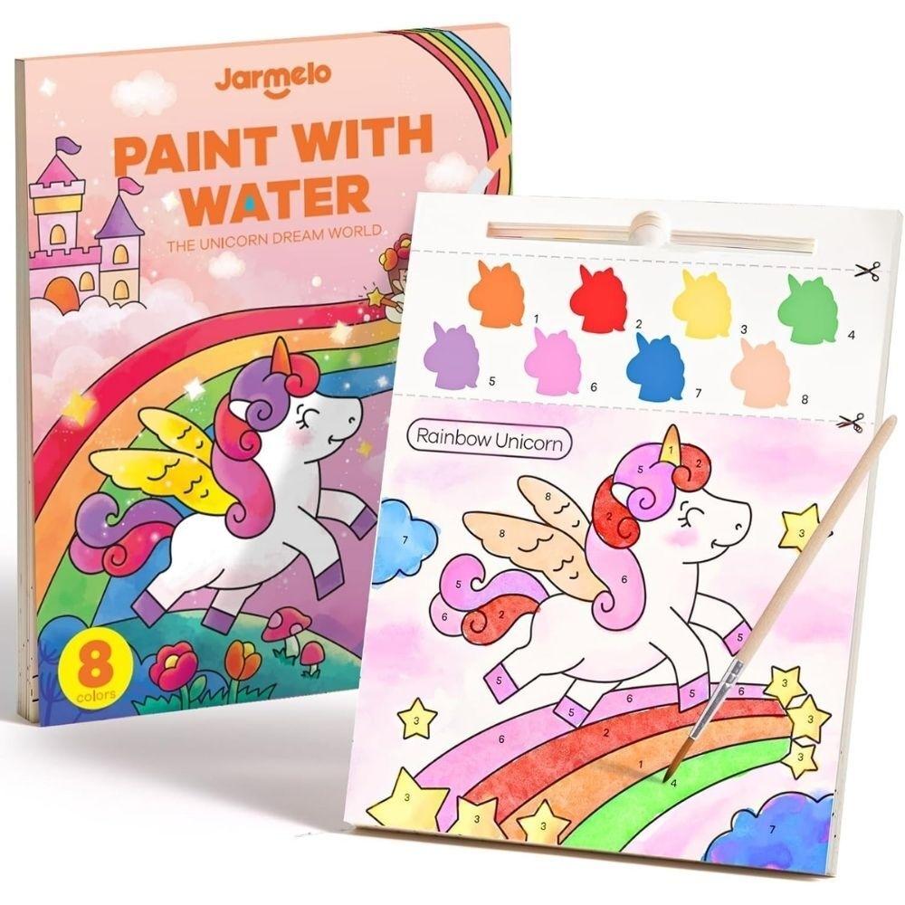 Cuaderno Pintura Acuarela Unicornio - Jarmelo