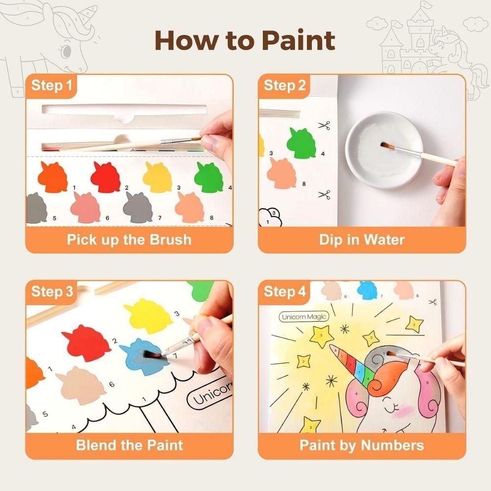 Cuaderno Pintura Acuarela Unicornio - Jarmelo