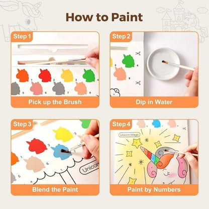 Cuaderno Pintura Acuarela Unicornio - Jarmelo