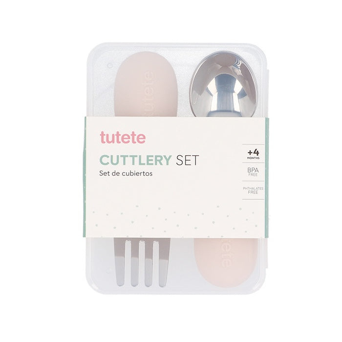 Cubiertos de Aprendizaje Pale Earth - Tutete
