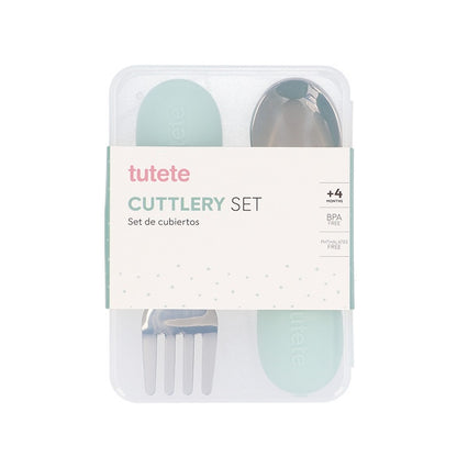 Cubiertos de Aprendizaje Sage - Tutete