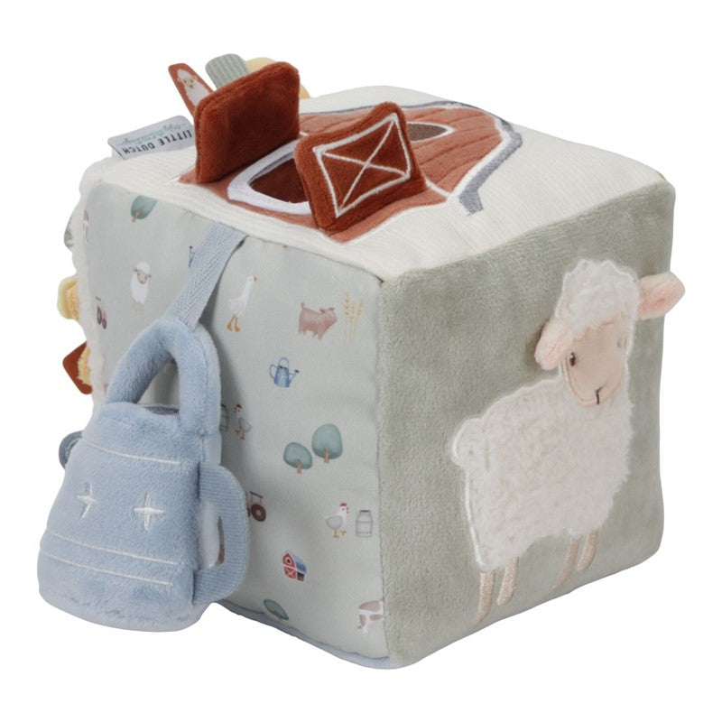 Cubo Blandito de Actividades Little Farm - Little Dutch
