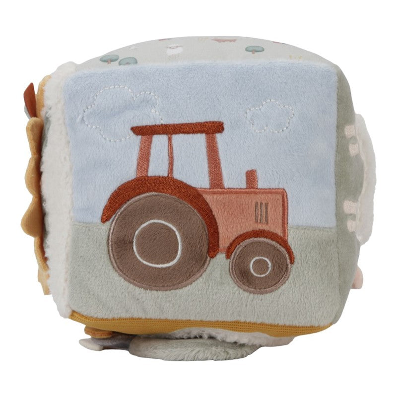 Cubo Blandito de Actividades Little Farm - Little Dutch