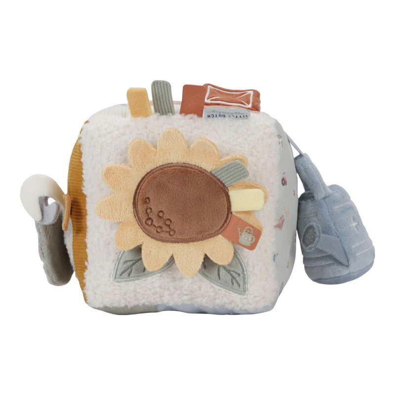 Cubo Blandito de Actividades Little Farm - Little Dutch