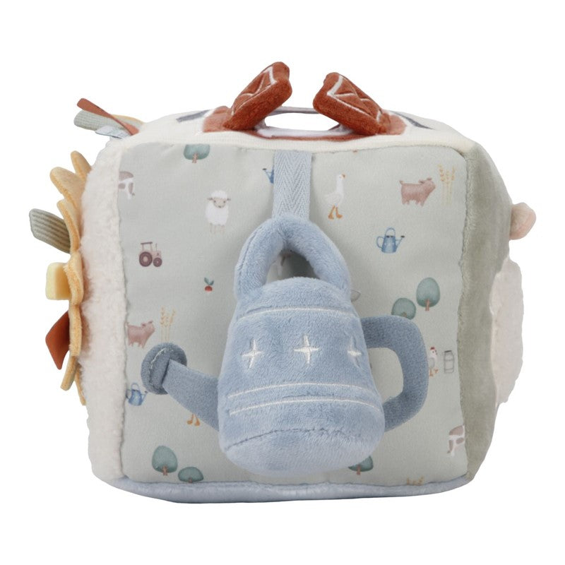 Cubo Blandito de Actividades Little Farm - Little Dutch