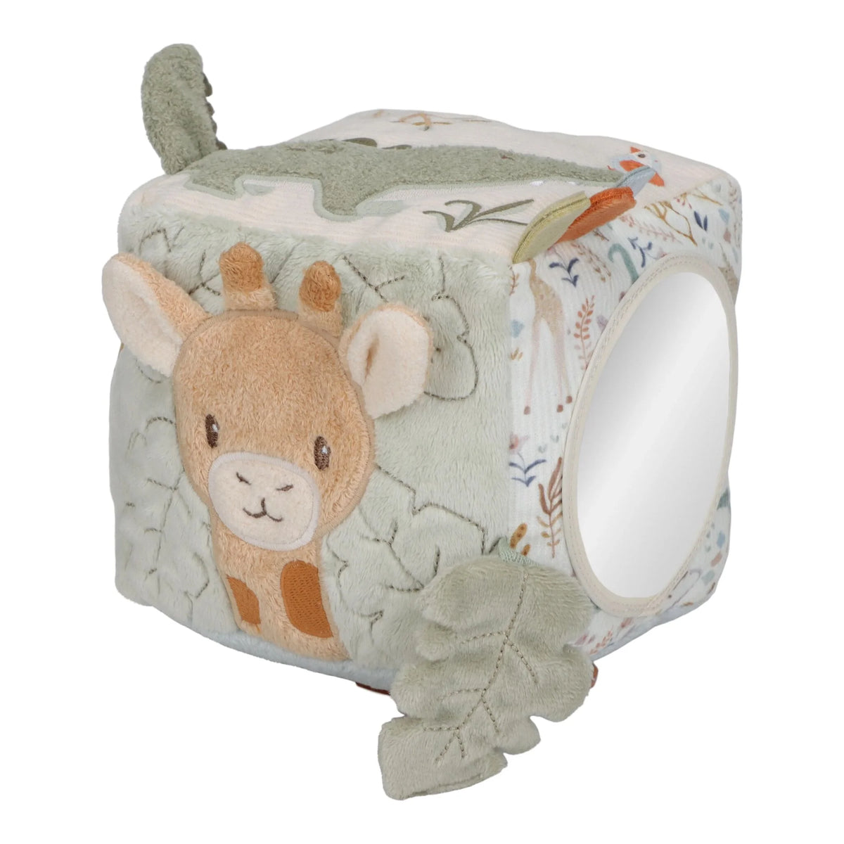 Cubo Blandito de Actividades Safari Friends - Little Dutch