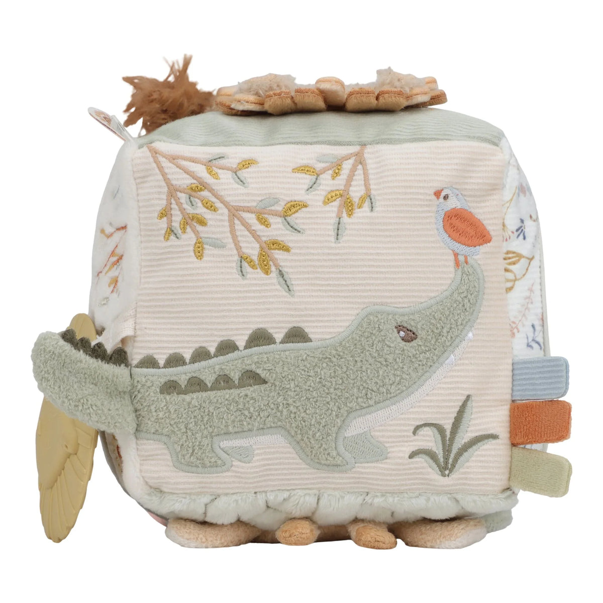Cubo Blandito de Actividades Safari Friends - Little Dutch