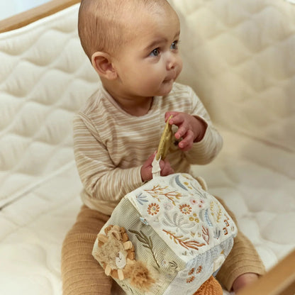 Cubo Blandito de Actividades Safari Friends - Little Dutch