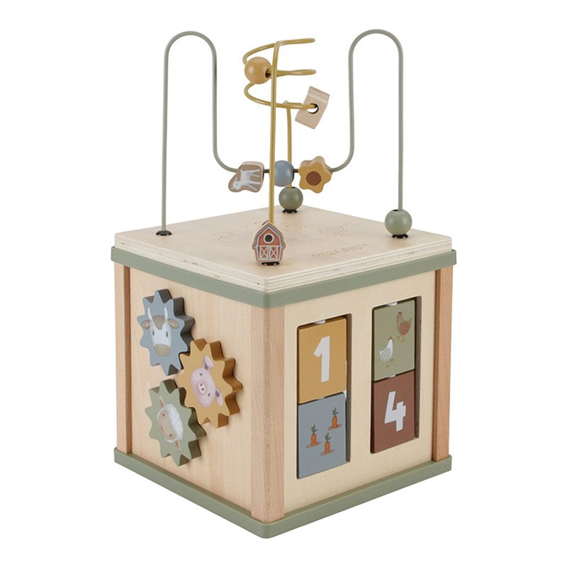 Cubo de Actividades Little Farm - Little Dutch