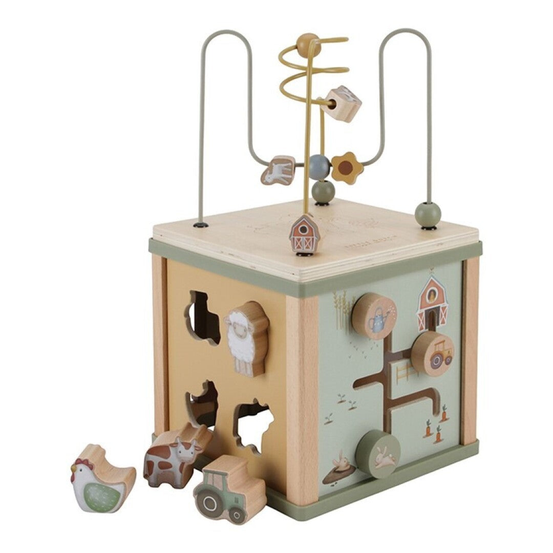Cubo de Actividades Little Farm - Little Dutch