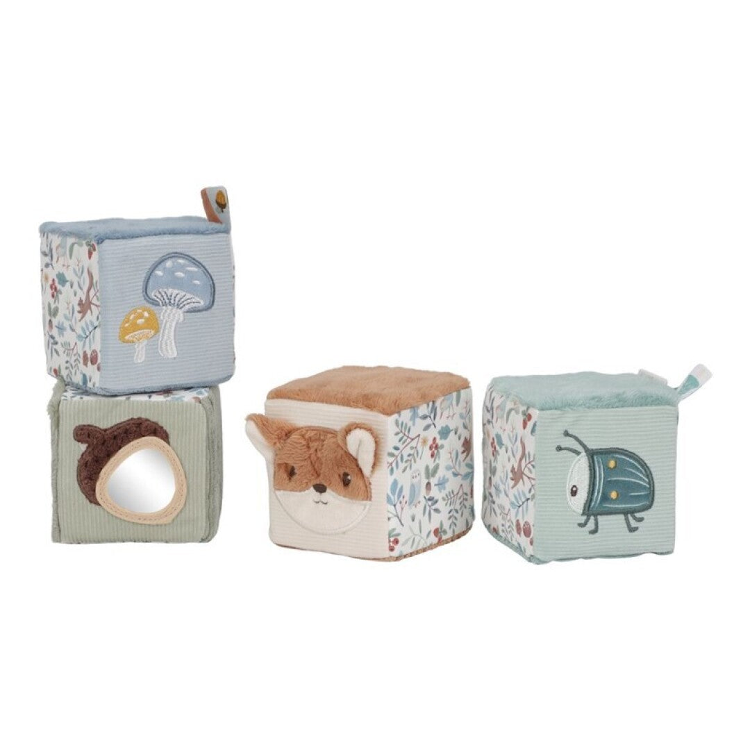 Cubos Blanditos Forest Friends - Little Dutch