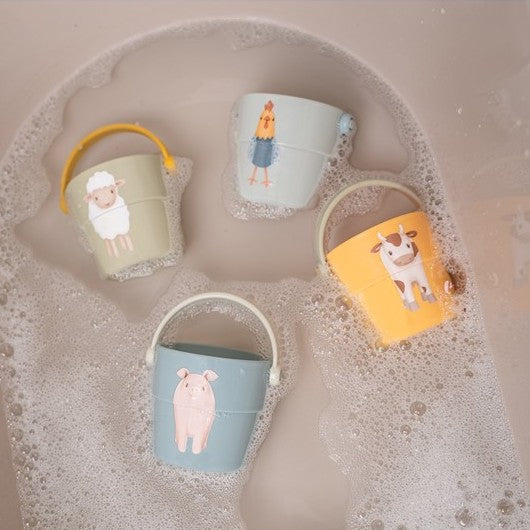 Cubos de Baño Little Farm - Little Dutch