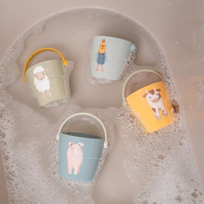 Cubos de Baño Little Farm - Little Dutch
