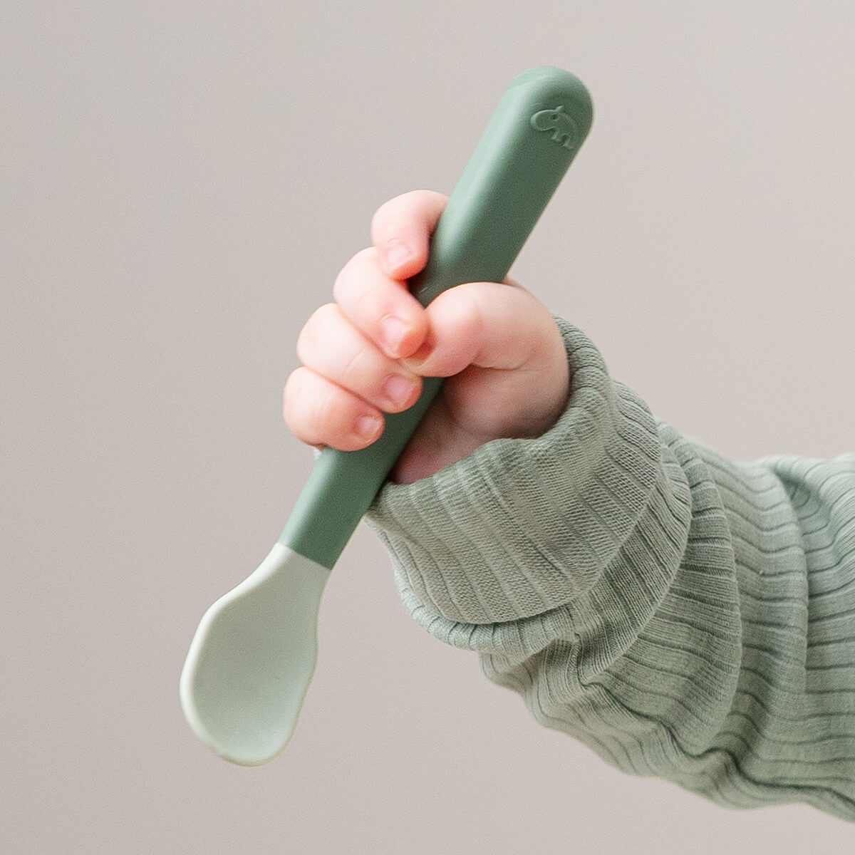 Cucharas para Bebé Foodie Verde - Done By Deer