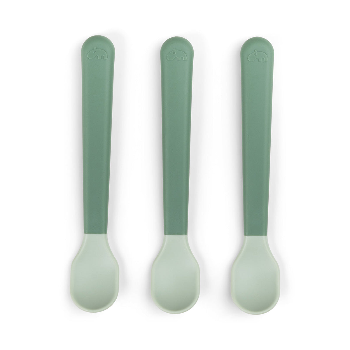 Cucharas para Bebé Foodie Verde - Done By Deer