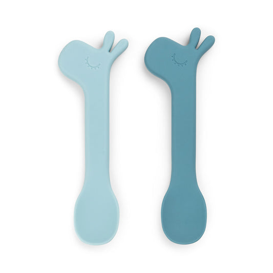 Cucharas de Silicona Lalee Azul - Done By Deer