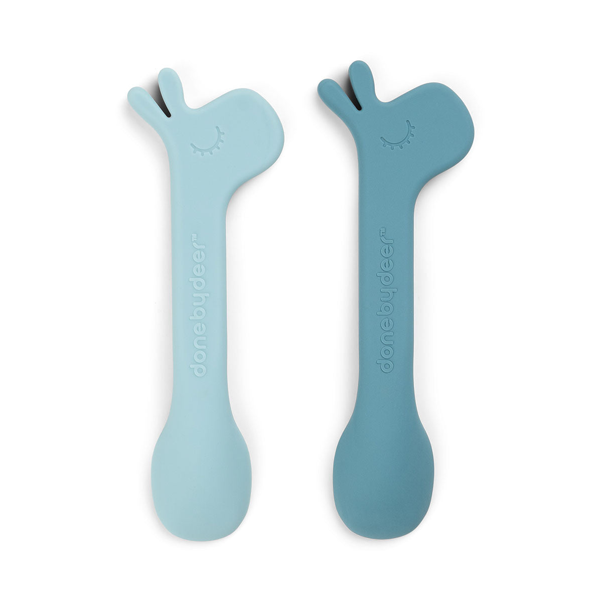 Cucharas de Silicona Lalee Azul - Done By Deer